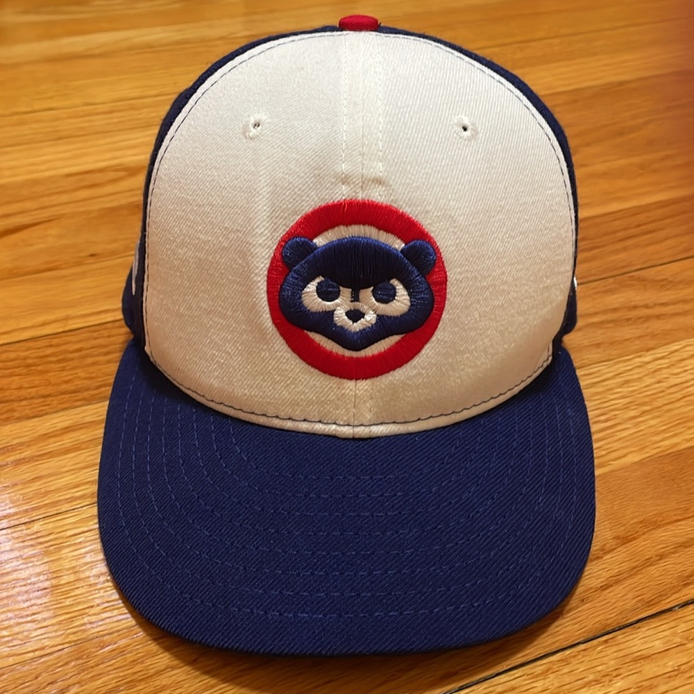 New Era MLB Chicago Cubs Baseball Cap Hat Size 7 3/8 Unisex